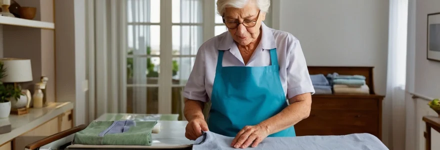 Repassage à domicile pour les seniors